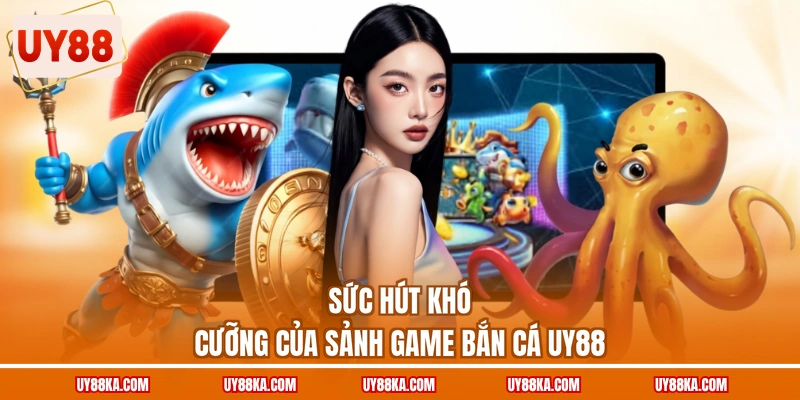 Sức hút khó cưỡng của sảnh game bắn cá UY88